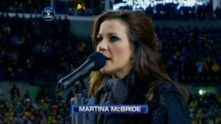 Martina McBride Star Spangled Banner GREATEST LIVE PERFORMANCE National Anthem Independence Day [upl. by Raquel]