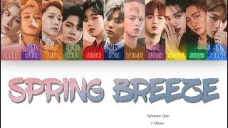 1 시간  1 HOUR LOOP Wanna One 워너원  봄바람 Spring Breeze’  Color Coded Lyrics [upl. by Eniffit]