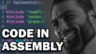 you can become a GIGACHAD assembly programmer in 10 minutes try it RIGHT NOW [upl. by Yelrahc951]