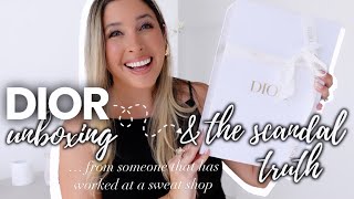 NEW DIOR UNBOXING  The Truth About the Scandal  Unboxing My Latest Haul from VALENTINO NORDSTROM [upl. by Golden]