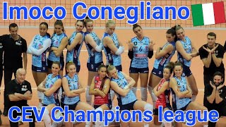 Imoco Conegliano volleyball club vertical mode Champions league CEV [upl. by Steinway]