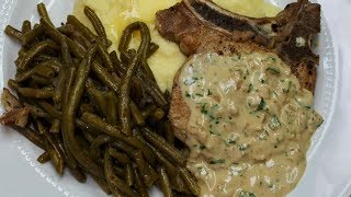 Pork Chops in Mustard Sauce with Michaels Home Cooking [upl. by Ahsirtal678]