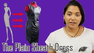 DIYPattern Making Tutorial The Plain Sheath Dress [upl. by Vasta]