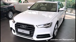 Audi A6 Matrix 35 TDI 2017  Reallife review [upl. by Marice]