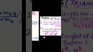 Chapter 6 and 7  Class 10 Maths formulas ytshorts shorts [upl. by Aramaj]