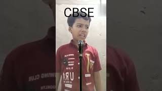 ICSE VS CBSE comedy funny viralshort meme shorts video funnymeme memes [upl. by Annoiek]