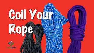 The EASIEST Way to Coil Rope [upl. by Hertha744]