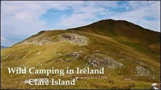 Wild Camping in Ireland  Clare Island  Mayo [upl. by Lekkim]