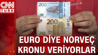 Dikkat Norveç kronu ile quoteuroquot tuzağı Dolandırıcıların 200 euro tuzağı [upl. by Narat]