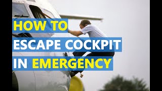 AIRCRAFT  Cockpit Emergency Escape Rope [upl. by Arikaahs288]