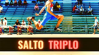 Salto Triplo no Atletismo História Regras e Recordes Mundiais [upl. by Durstin]