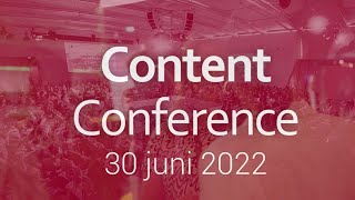 Content Conference aftermovie  Frankwatching Events [upl. by Aschim668]