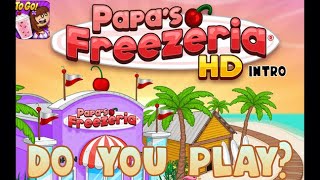 Papas Freezeria Intro Gameplay on my iPadTablet🥛🥄 [upl. by Solohcin]