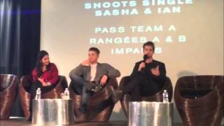 Pretty Little Liars Keep A Secret 2 Convention  Drew Van Acker Panel Clips [upl. by Yevol31]