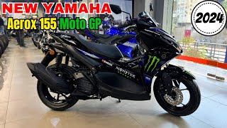 2024 New Yamaha Aerox 155 Monster Energy Edition😍Detailed Review  Price  New Changes  Features🔥🔥 [upl. by Nauqed]