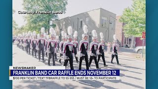 Newsmaker Car raffle for Franklin band [upl. by Geanine300]