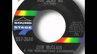 Don McClain amp The Electrifying Cashmeres  You Send Mewmv [upl. by Ennahoj478]