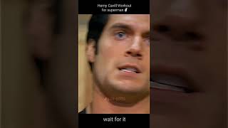 Henry Cavill 🥶🔥 Amazing Workout for Superman🦸💯 4k full screen 🎧🎶 shorts viral trending [upl. by Rivera]