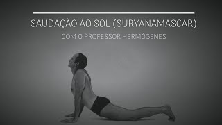 SAUDAÇÃO AO SOL  PROFESSOR HERMÓGENES YOGA [upl. by Audrye]