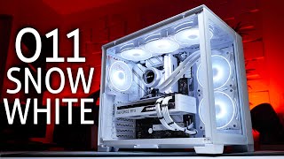 Es sollte der PERFEKTE WHITE GAMING PC sein… O11 Mini Snow [upl. by Phillie]