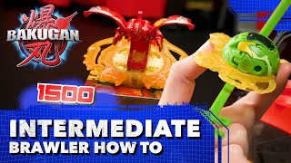 Intermediate Brawler Howto Playing the new Bakugan Battling Game Bakugan BRAWL [upl. by Ardnossac]