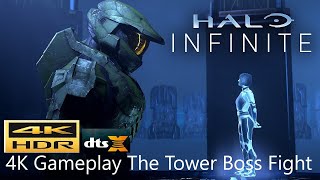 HALO INFINITE THE TOWER BOSS FIGHT CHAK LOK AND SPARTAN GRIFFIN RESCUE 4K 60FPS DTSX [upl. by Spearing]