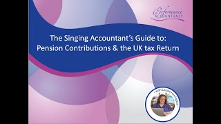 Pension Contributions and the UK Tax return [upl. by Kciwdahc]