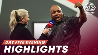 MARCHING ON THROUGH  Day Five Evening Highlights  202223 Cazoo World Darts Championship [upl. by Burrton]