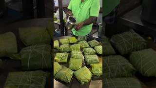 ⚡⚡ Banana Leaf Parota Making⚡⚡ shorts telugufoodie esangathulu streetfood foodie omelette [upl. by Acey]