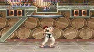 Street Fighter 2 All Endings arcade [upl. by Oinotnas647]