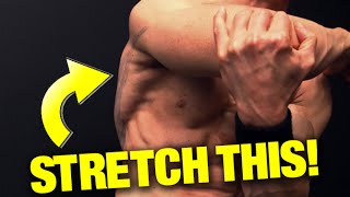 How to Stretch Your Lats BEST STRETCH EVER [upl. by Parke]