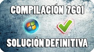 COMPILACIÓN 7601 ESTA COPIA DE WINDOWS NO ES ORIGINAL  SOLUCIÓN DEFINITIVA [upl. by Yoshi469]