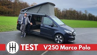 TEST MercedesBenz V250 4MATIC Marco Polo CZSK [upl. by Dimphia777]