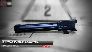 AplhaWolf Barrel for Glock Review [upl. by Atikkin881]