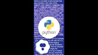 Logging uncaught exceptions in Python shorts [upl. by Hasen]