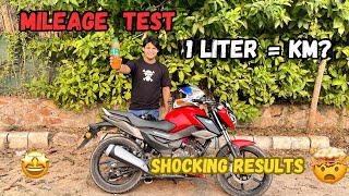 TVS raider 125 bs7 Mileage test  in 1 liter  bs7 raider [upl. by Trillby854]