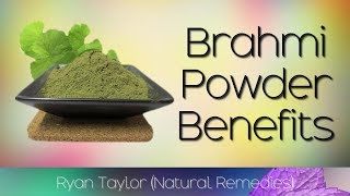 Brahmi Powder Benefits amp Uses [upl. by Airamesor466]