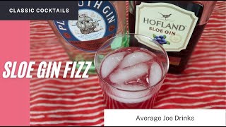 How to make a Sloe Gin Fizz  Episode 49 [upl. by Erodroeht]