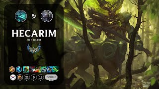 Hecarim Jungle vs Diana  KR Challenger Patch 1316 [upl. by Pavyer]