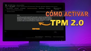 Cómo Habilitar TPM para Windows 11 ✅ [upl. by Inittirb404]