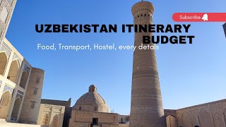 Uzbekistan tour from India  Uzbekistan Itinerary  Uzbekistan Budget for Indian  Cheapest Country [upl. by Averill730]