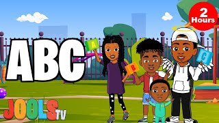 ABC Song  Hip Hop Songs for Kids amp Trapery Rhymes  2 Hour Playlist  Jools Tv [upl. by Romeu]