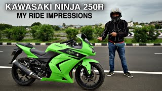 Kawasaki Ninja 250r Speed test amp My Ride Impressions [upl. by Anele]