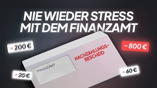 Nie wieder hohe Nachzahlungen beim Finanzamt Wie Du Deine Steuervorauszahlungen im Blick behältst [upl. by Inhsor]