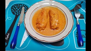 Pechugas Rellenas en Salsa de Chipotle [upl. by Ennagrom]