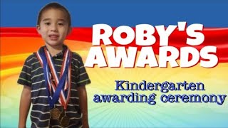 DINSMORE ELEMENTARY SCHOOL KINDERGARTEN AWARDING CEREMONY 2021 ROBYS AWARDS Robert C [upl. by Anina]