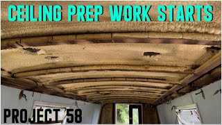 465 Starting work on the ceiling [upl. by Rayshell14]