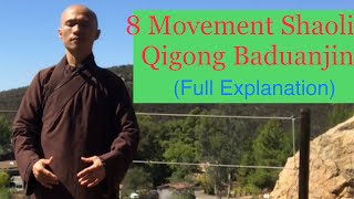 Daily Qigong Execise  8 Movements Baduanjin  8 Brocades  40 Min  Full Explanation [upl. by Atnas]