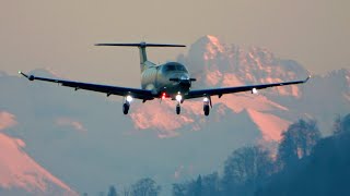 Witness the Power of the Pilatus PC12  LXJFY and OOPCJ [upl. by Wehner]