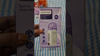 I tried😊 Ozomax Rollon Depilatory wax heater review in HindiShortsRoll on wax heater how to use [upl. by Pascal]